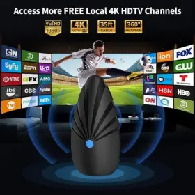 Nogyzo 850063711029 Tv Antenna For Smart Indoor/outdoor Digital With 900 Miles Cover #2