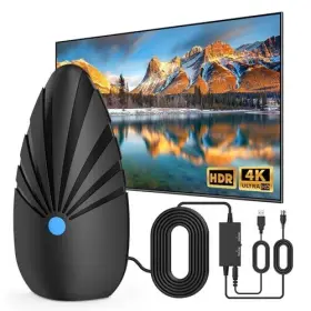 Nogyzo 850063711029 Tv Antenna For Smart Indoor/outdoor Digital With 900 Miles Cover