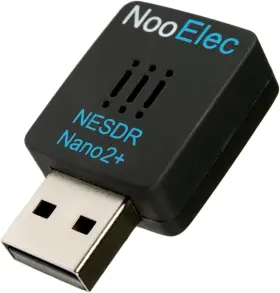 Rtl2832u Nooelec 616469145833 Nesdr Nano 2 Plus - Tiny Black Rtl-sdr Usb Set And R820t2 With