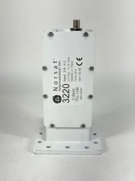 Plv-804fb-lf Norsat Plv-804fb C-band Pll Lnb 3220 Input 3.4 - 4.2 Gain 60db Temp 20k