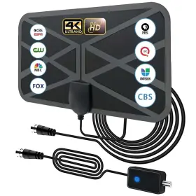 Nouata 353434284641 Tv Antenna Indoor For Smart Support 4k 1080p Long Range Recep