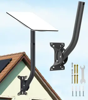 Oaween 766122420361 Starlink Gen 2 Mount Adjustable V2 Mounting Kit Long Wall J Po