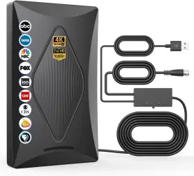 Oheotoo 313100623650 2024 Release Tv Antenna For Smart 1000 Miles Long Range Digital