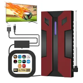 Ohesalu 751007900731 Tv Antenna 4k Optional Channels Hdtv Indoor/outdoor Full Hd / 1080p V