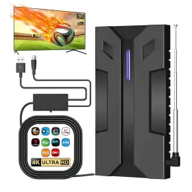 Ohesalu 751007900809 Tv Antenna 4k Optional Channels Hdtv Indoor/outdoor Full Hd / 1080p V