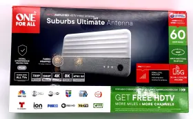 14450 One For All Suburbs Ultimate Antenna Amplified Hdtv Indoor