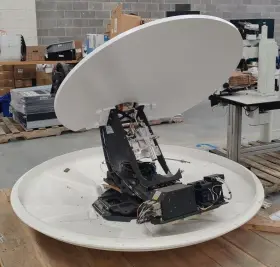1.15m Orbit 4-500 Oceantrx 45 Inch Linear Ka-band Maritime Stabilized Vsat System