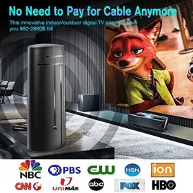Ostrat 749734487960 2023 Upgrade Tv Antenna Indoor Outdoor 980 Miles Range Amplified Digital Hd #2