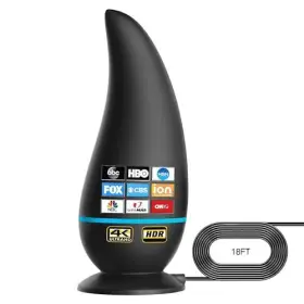 Ostrat 769047648223 2024 Upgraded Tv Antenna Indoor 980 Miles Range 360 Reception Amplified Di