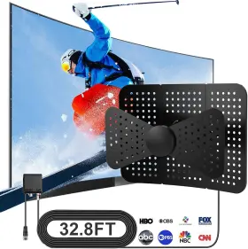 Atsc3.0 Outdoor Antenna 744110457032 Outdoor/indoor Tv For Smart With Strong Signal 1000 Miles