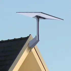 3-dkdz-ca Outrails Starlink Gen 3 Mount V3 Kit Pole Roof Short Wall Moun