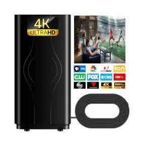 Hdtv-102 Oxwind 880 Miles Long Range Antenna 2024 Tv Indoor Digital For Smar