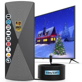 Oyned 850063711234 2024 Newest Tv Antenna For Smart 1200 Miles Long Range Antenn