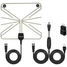 Pangshi 638142781497 Hdtv Indoor Antenna- 50 Miles Digital Long Range Tv Hd Antenna With Amplifier