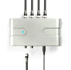 Pbd 192530084190 4 Way Amplified Splitter Clears Up Pixelated Low-strength Channels Distribute