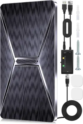 Peawi 732404340276 900 Miles Tv Antenna 2024 Digital For Smart And All Satellite