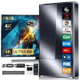 Peawi 732404375490 2025 Strongest Tv Antenna Indoor 3200 Miles Outdoor Long Ranges Digital An