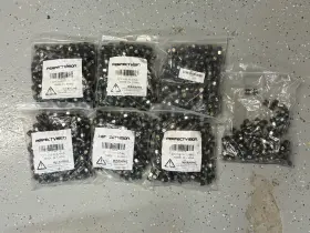 Perfect Vision Dtvf810-05 Coax Barrel Connectors With Boot 600 6 Bags Of 100