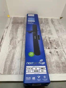 Mc-6572877 Philips Accessories Hover Hd Amplified Digital Tv Antenna Long Range 50 Miles Smart P14