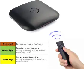 Pibidi 726084202856 Digital Hd Tv Antenna Amplified Attic/outdoor 360 Degree Rotat #3