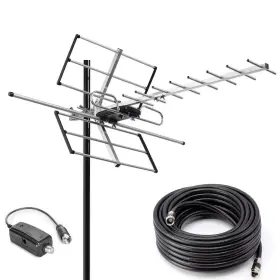 Pingbingding 712317141122 Pbd Outdoor Digital Amplified Yagi Hdtv Antenna Built-in High Gain And Low N