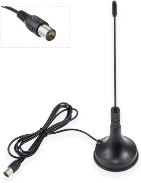 Pobady 313049571586 Dvb-t Hdtv Antenna Fm Ukw Digital Tv Plug Connector 5 Dbi Vhf/uhf