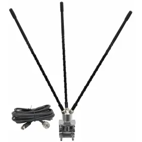 Procomm 734139716821 3dmm Mirror Mount Tv Antenna Kit Black