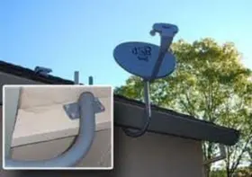 Products 313115113122 Satellite Under Eave Mount 1 5/8 Non Penetrating Roof For Outdoor Antennas #3
