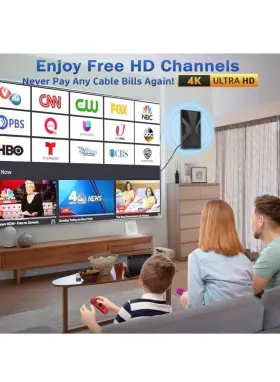 Hd020 Psjik #1164 Tv Antenna For Smart Up To 920 Miles Range Indoor Outdoor #3