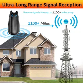 1100 Qboy 033985561785 Miles Range Tv Antenna Strongest Digital For Smart Indoor #2