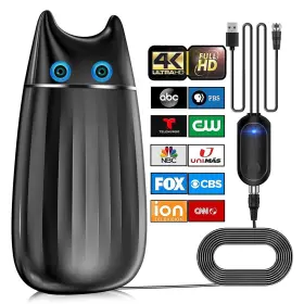1100 Qboy 033985561785 Miles Range Tv Antenna Strongest Digital For Smart Indoor