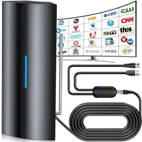 Qboy An-3007-02 2026 Strongest Tv Antenna 3600 Miles Range Digital For Smart Ind