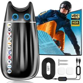 An-3028 Qboy 2200 Miles Range Tv Antenna Digital For Smart Indoor With Signal