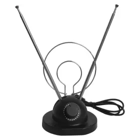 Qfx Ant-22 Tv Hd Ready Adjustable Indoor Antenna Hdtv Digital Channels Plus With Cable
