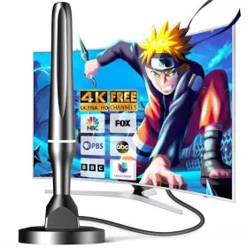 17452 Qgclearso Hdtv Antenna For Smart Tv 2024 Newest Without Cable #2