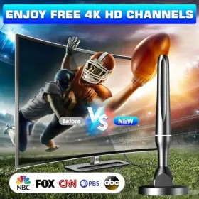 17452 Qgclearso Hdtv Antenna For Smart Tv 2024 Newest Without Cable #3