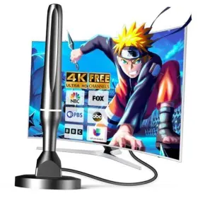 17452 Qgclearso Hdtv Antenna For Smart Tv 2024 Newest Without Cable