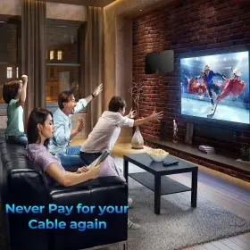 Qteancool 732262504254 Tv Antenna Digital For Smart Indoor Local Channels Sup #2
