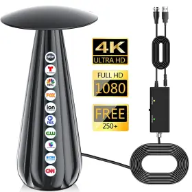 Ragnal 732404361257 2025 Tv Antenna Indoor 2200 Miles Long Range Digital For Smart B