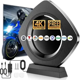 B0dszgtx4w Ragnal Strongest Tv Antenna 1600 Miles Long Range Digital For Smart Indoor O