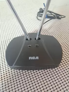 Ant111z Rca Vintage Indoor Tv Antenna Black #2