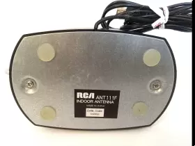 Ant119dr Rca Ant112f Passive Indoor Tv Antenna Black With Manual #2