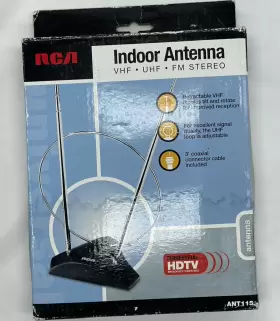 Ant115 Rca Indoor Antenna Vhf/uhf/fm Stero Terrestrial Hdtv Made By #2