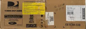 Ds2122rd Rca Directv System Satellite Dish Antenna And Receiver With Remote Ds2122rd. New #3