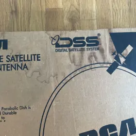 Dsa100rw Rca New- Dss Digital Satellite System 18 Inch Wide Dish Antenna Model #2