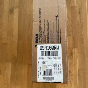 Dsa100rw Rca New- Dss Digital Satellite System 18 Inch Wide Dish Antenna Model #3