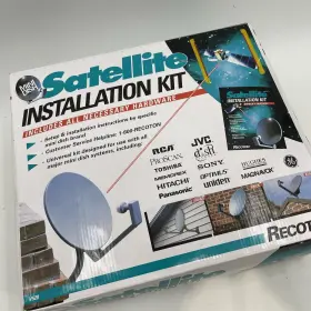 Recoton 044102805200 Mini Dish Satellite Installation Kit Open Box #2
