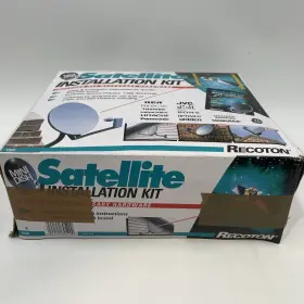 Recoton 044102805200 Mini Dish Satellite Installation Kit Open Box #3