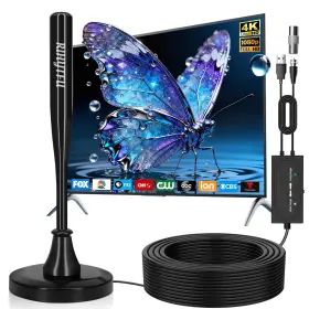 Rihytfu Antenna-04 Tv Antenna Indoor For Local Channels 2026 Smart With Strong M