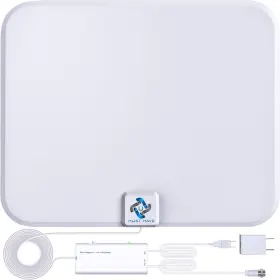 Rover Ant 313090228200 Amplified Hd Digital Tv Antenna Long Miles Range - Support 4k 8k 1080p Fire S
